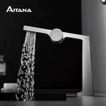 Aitana Elegance – Luxury Single Handle Bathroom Faucet with Premium Brass Design